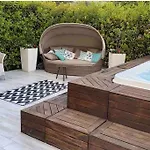 Luxury Adele Pool & Privat Whirlpool 호텔 *